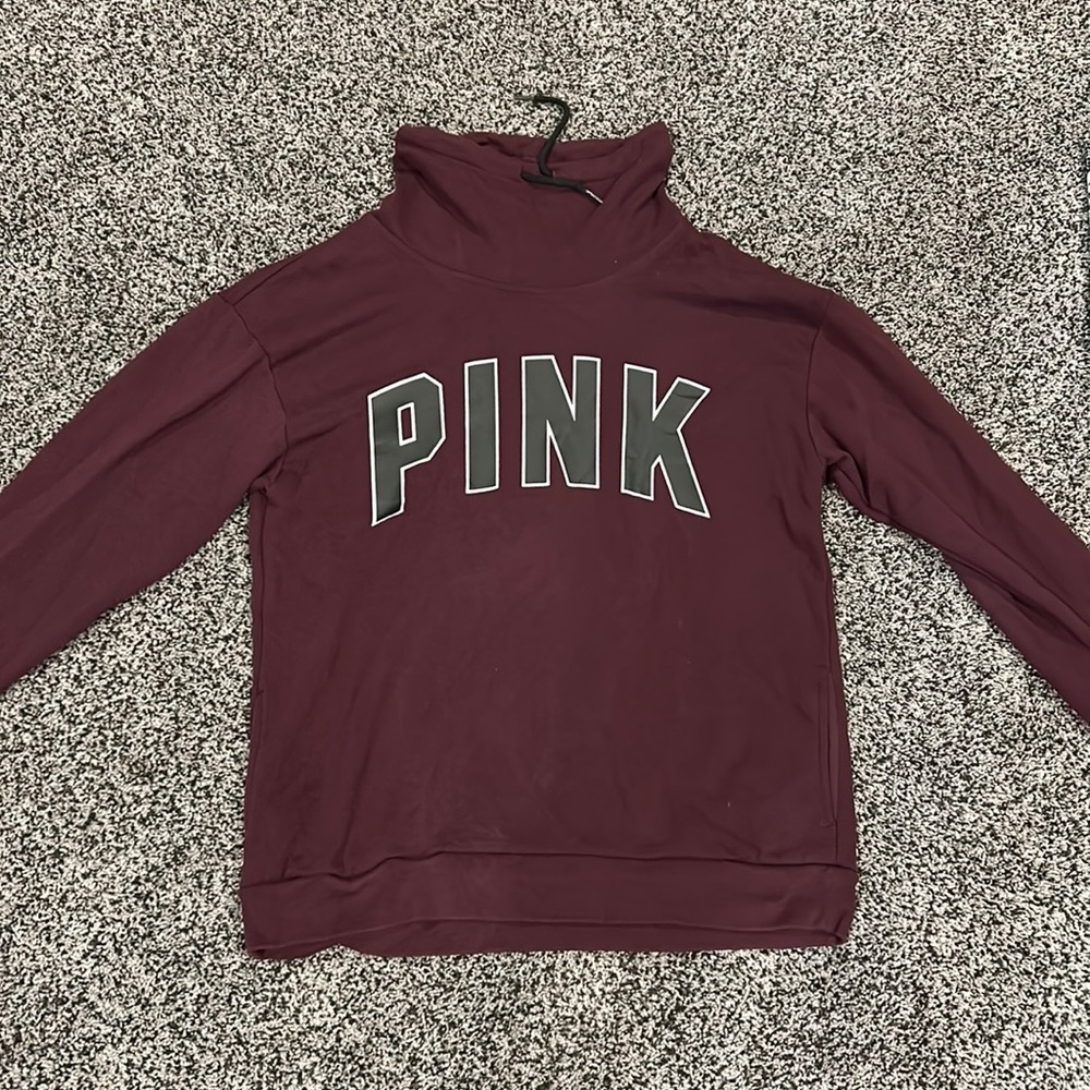 Victoria’s Secret PINK women’s maroon hoodie size S
